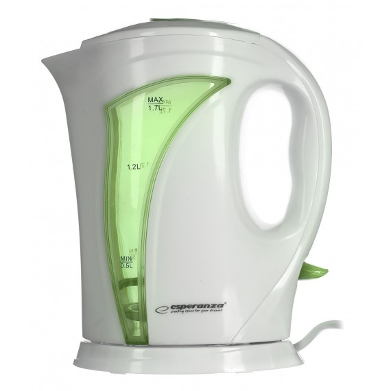 Esperanza EKK018G Electric kettle 1.7 L, White / Green