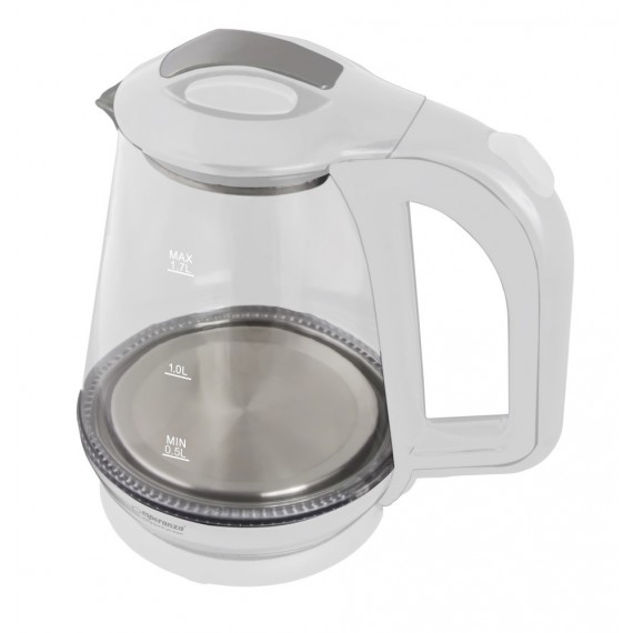 Esperanza EKK024W Electric kettle 1.7 L White, Multicolor 1500 W