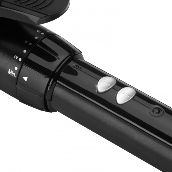 BaByliss Pro 180 Sublim’Touch 25 mm Garbanojimo žnyplės Šiltas Juoda, Rožinė 1,8 m