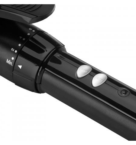 BaByliss Pro 180 Sublim’Touch 25 mm Garbanojimo žnyplės Šiltas Juoda, Rožinė 1,8 m