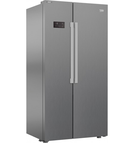 Beko GNE 64021XB side-by-side refrigerator Freestanding Inox