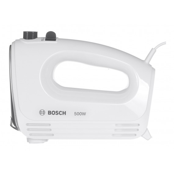 Bosch MFQ25200 plakiklis Rankinis plaktuvas Sidabras, Balta 500 W