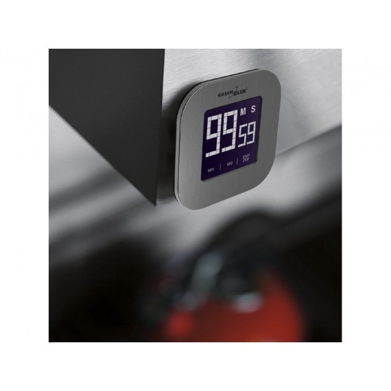 Greenblue 46005 Skaitmeninis virtuvės laikrodis Sidabras