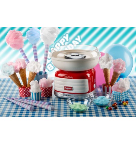 ARIETE Cotton Candy 2973/00 Partytime cukraus vatos gaminimo aparatas 500 W Raudona
