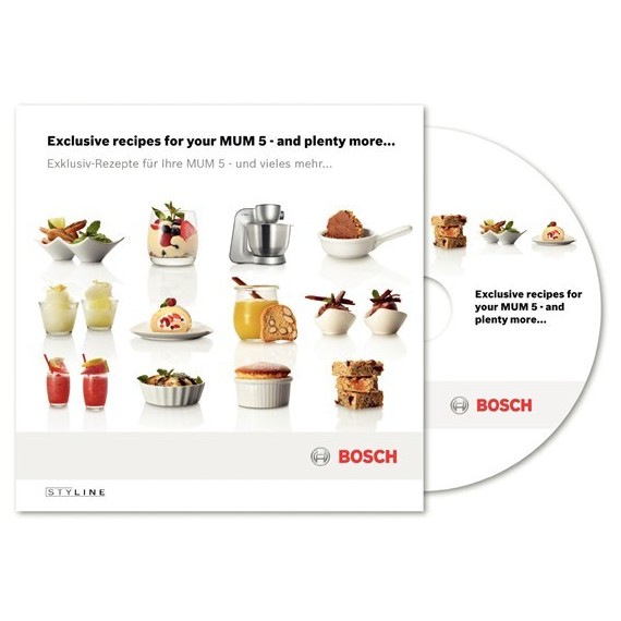 Bosch Styline virtuvinis kombainas 900 W 3,9 L Nerūdijančiojo plieno, Balta