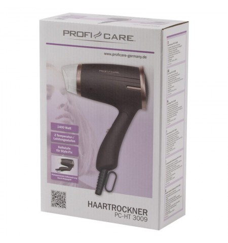 ProfiCare Hair Dryer PC-HT 3009 Brown 1400 W