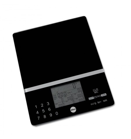 ELDOM DWK200 kitchen scale with calories and cholesterol