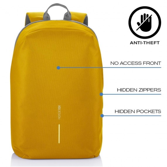 XD DESIGN ANTI-THEFT BACKPACK BOBBY SOFT YELLOW P/N: P705.798