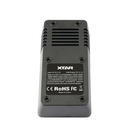XTAR VC2 Buitinei baterijai USB