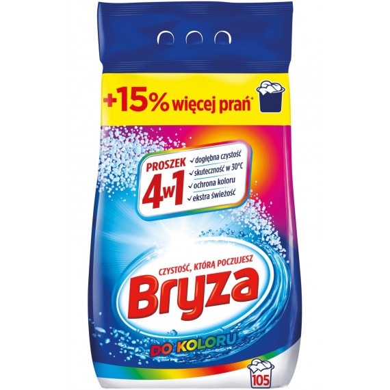 Bryza 4w1 Washing Powder for colored Fabrics 6,825 kg
