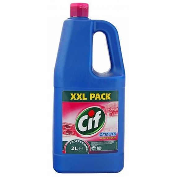 Cif Professional Cleaning Cream with Bleach 2l