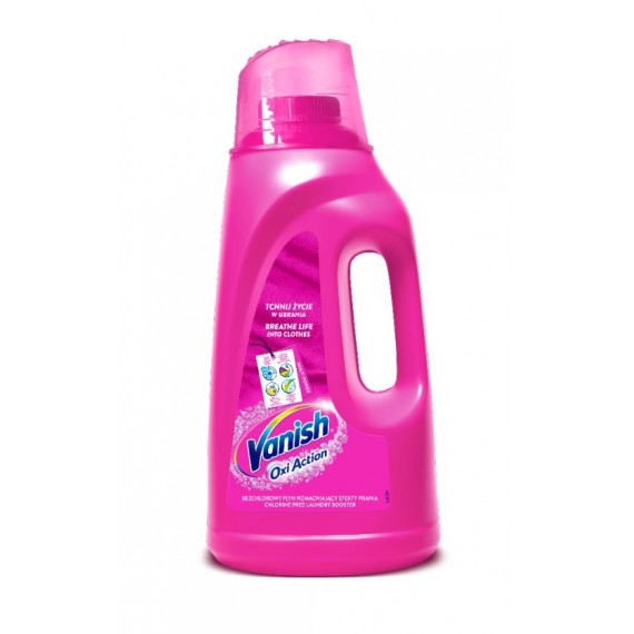 Vanish Oxi Pink Laundry Stain Remover Liquid Color 2 l