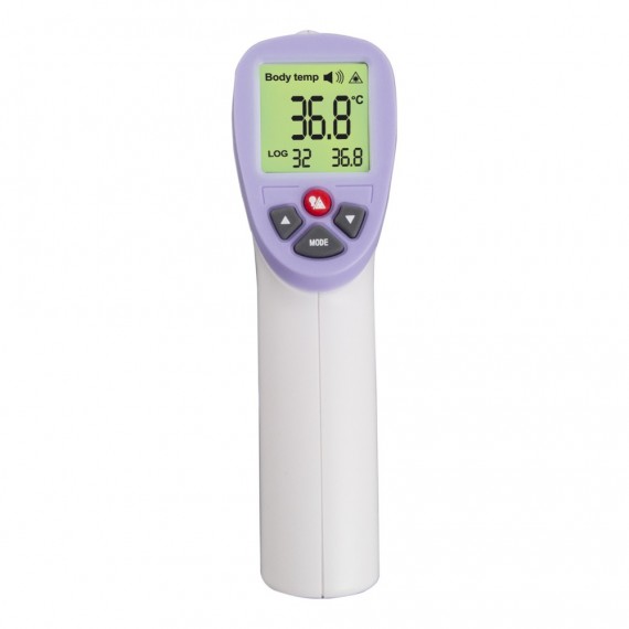 Esperanza ECT002 skaitmeninis kūno termometras Nuotolinio veikimo termometras Violetinė, Balta Ausis, Kakta, Dedamas į burną, Re