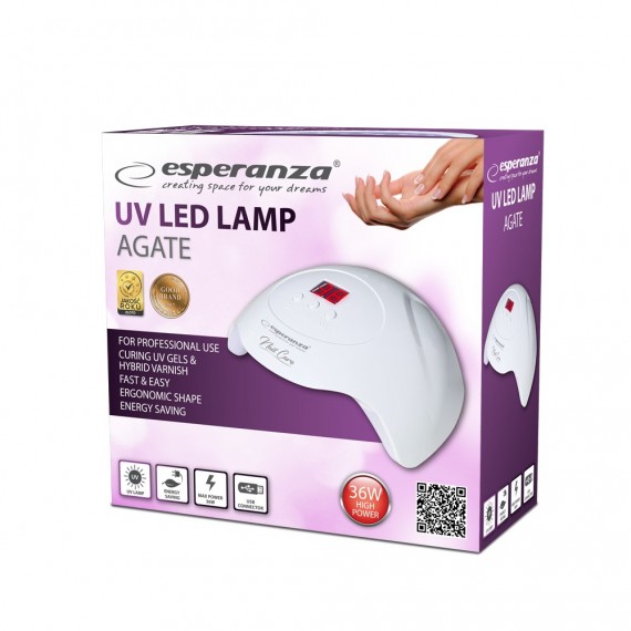 Esperanza EBN010 nagu lako džiovintuvas UV + LED 36W