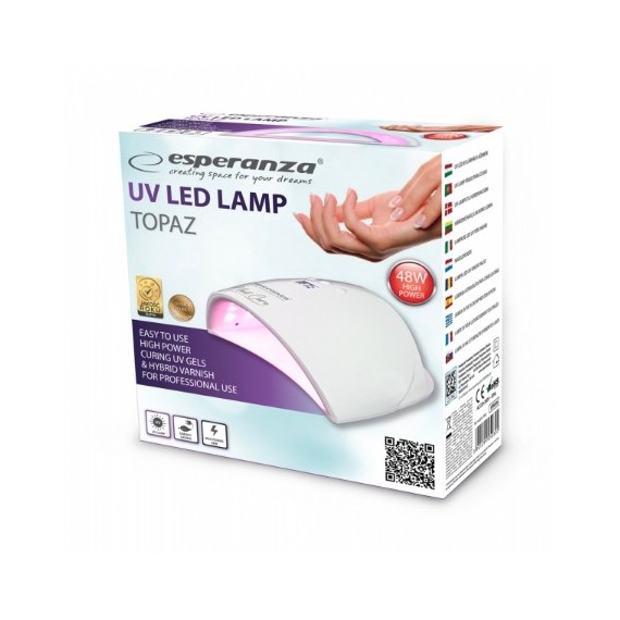 Esperanza EBN006 nagu lako džiovintuvas UV + LED 48 W