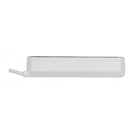 Allocacoc PowerBar USB elektros tinklo ilgintuvas 2 AC išvestis(ys / čiu) Pilka, Balta