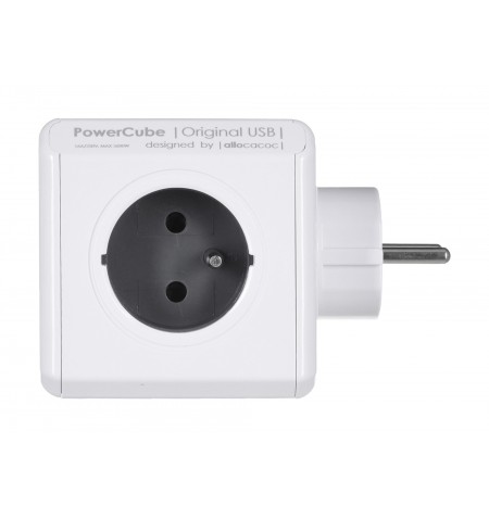 Allocacoc PowerCube Original USB Type E elektros tinklo ilgintuvas 4 AC išvestis(ys / čiu) Vidaus Pilka