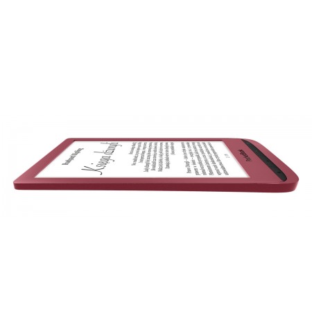 Pocketbook Touch Lux 5 elektroniniu knygu skaityklė Lietimui jautrus ekranas 8 GB „Wi-Fi“ Raudona