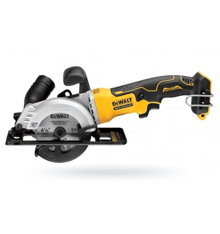 DEWALT DCS571NT-XJ Nešiojamasis diskinis pjūklas 115 mm 18V T-STAK Juoda, Geltona