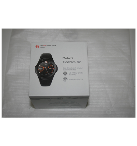 SALE OUT. TicWatch S2 Smart Watche, HR, 22 mm, Glacier TicWatch Smart Watche TicWatch S2 Smart watches, GPS (satellite), AMOLED,