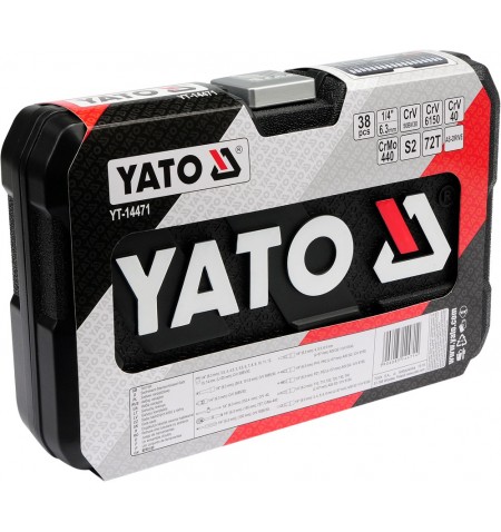 Yato YT-14471 mechanikos įrankiu komplektas