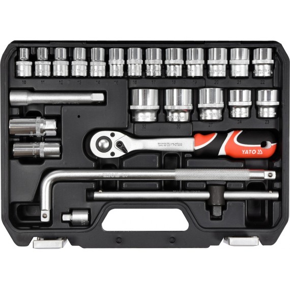 YATO wrench set 25 pieces 1/2  38741