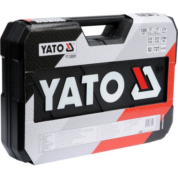 Yato YT-38891 mechanikos įrankiu komplektas