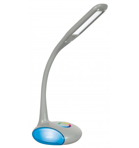 Activejet Lampka biurkowa LED AJE-VENUS RGB Grey stalinė lempa Nekeičiama (-os) lemputė (-os) 5 W F Pilka