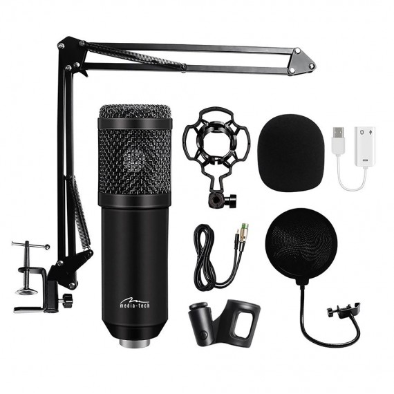 Media-tech STUDIO AND STREAMING MICROPHONE MT396