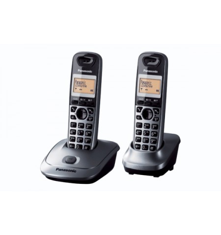 Panasonic KX-TG2512 telefonas DECT telefonas Pilka Skambintojo ID