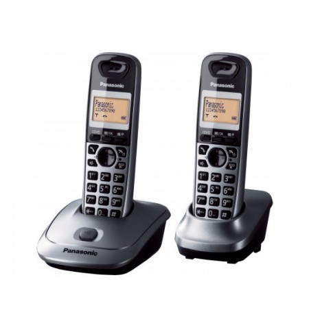 Panasonic KX-TG2512 DECT telefonas Pilka Skambintojo ID