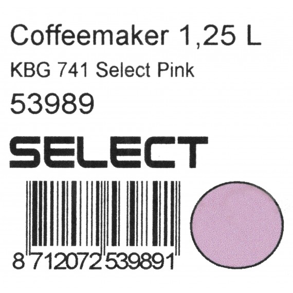 Moccamaster KBG 741 Select Pusiau automatinis Lašelinis kavos aparatas 1,25 L