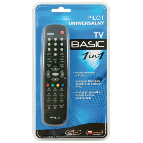 Elmak Basic 1in1 Universal Remote Control