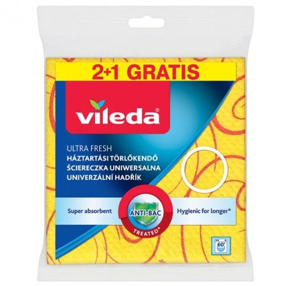 Rubber VILEDA universal 3D, 2+1 ( yellow )