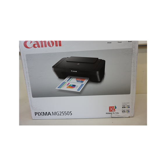SALE OUT. Canon PIXMA MG2550S Canon PIXMA MG2550S Colour, Inkjet, Multifunction Printer, A4, Black, USED