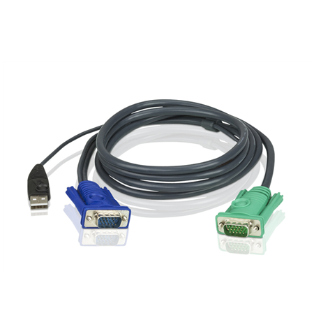Aten 3M USB KVM Cable with 3 in 1 SPHD