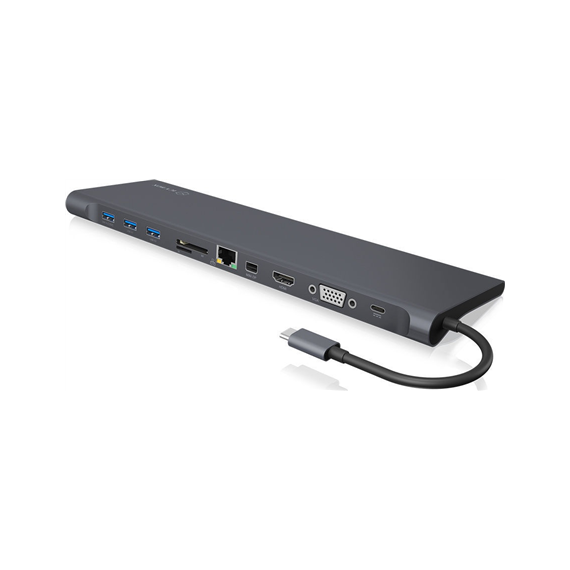 Raidsonic Icy Box IB-DK2102-C DockingStation USB 3.0 Type-C