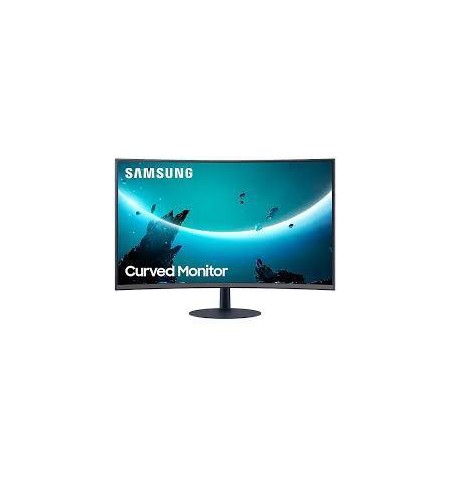 LCD Monitor|SAMSUNG|C27T550FDR|27 |Curved|Panel VA|1920x1080|16:9|75Hz|4 ms|Speakers|Tilt|Colour Dark Blue / Grey|LC27T550FDRXEN