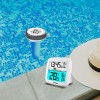 Wireless Swimming Pool Temperature Sensor Weather Station Humidity DCF RCC
