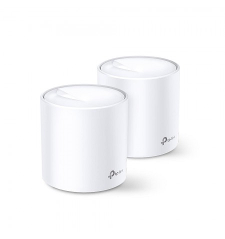 Wireless Router|TP-LINK|Wireless Router|2-pack|3000 Mbps|Mesh|IEEE 802.11a|IEEE 802.11n|IEEE 802.11ac|IEEE 802.11ax|2x10/100/100