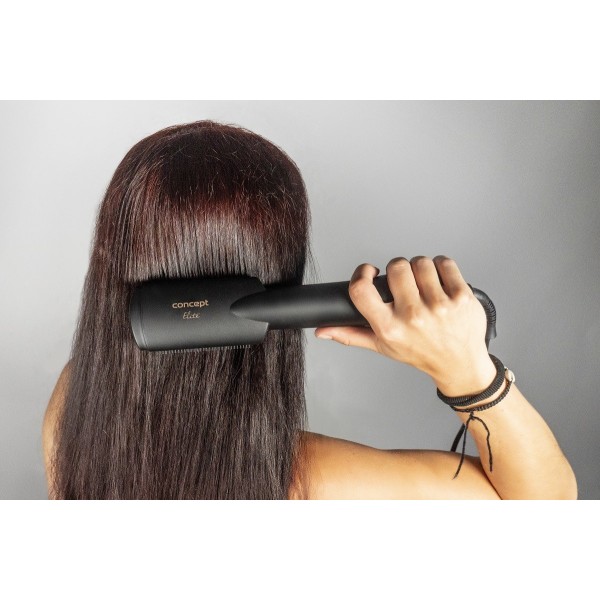 Concept VH6040 hair styling tool Hot air brush Steam Black, Bronze 550 W 2.2 m