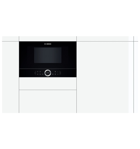 Bosch Microwave Oven BFL634GB1 Built-in, 900 W, Black