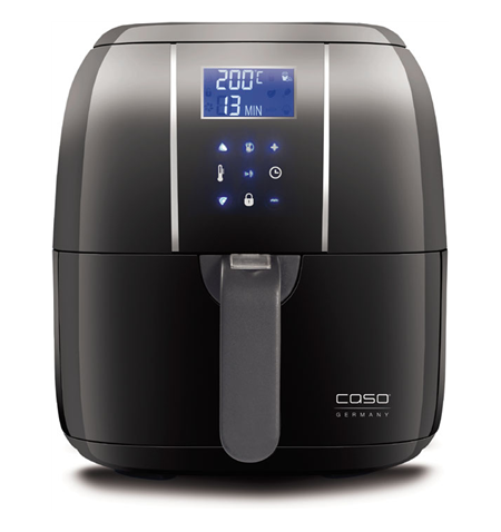 Caso Air fryer AF 200 Power 1400 W, Capacity up to 3 L, Hot air technology, Black