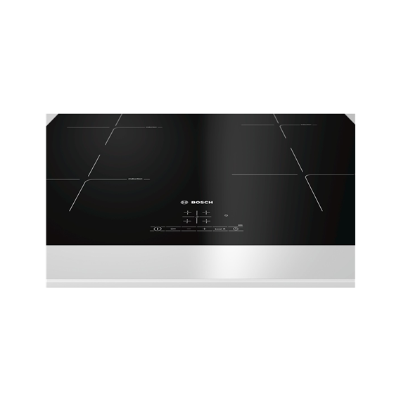 Bosch PIE611BB1E Induction, Number of burners/cooking zones 4, Black, Display, Timer