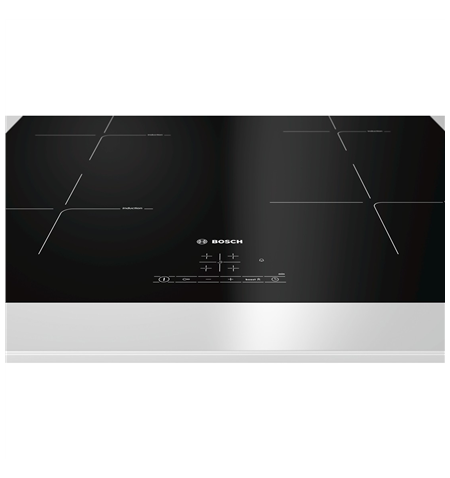 Bosch PIE611BB1E Induction, Number of burners/cooking zones 4, Black, Display, Timer