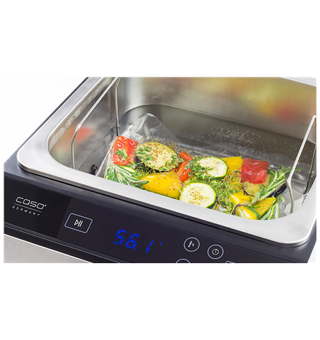 SousVide Center Caso SV900  Stainless steel, 2000 W, Functions Vacuum cooking in a water bath,