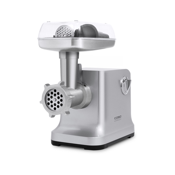 Caso Meat Grinder  FW2000 Silver, Number of speeds 2, Accessory for butter cookies  Drip tray