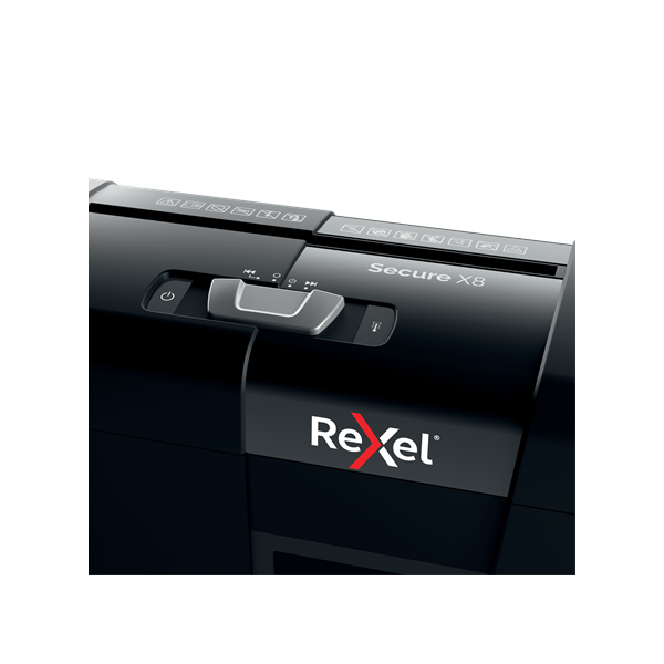 Dokumentų naikiklis Rexel Secure X8 Cross Cut Paper Shredder P4, 8 lapai, 14 L.