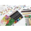 Spalvotų pieštukų rinkinys Derwent Academy, 24 spalvų, metalinėje dėžutėje