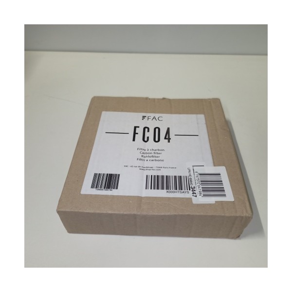 Ecost prekė po grąžinimo 2 x anglies filtras/aktyvuotas anglies filtras FC04, tinkamas Falmec A COD